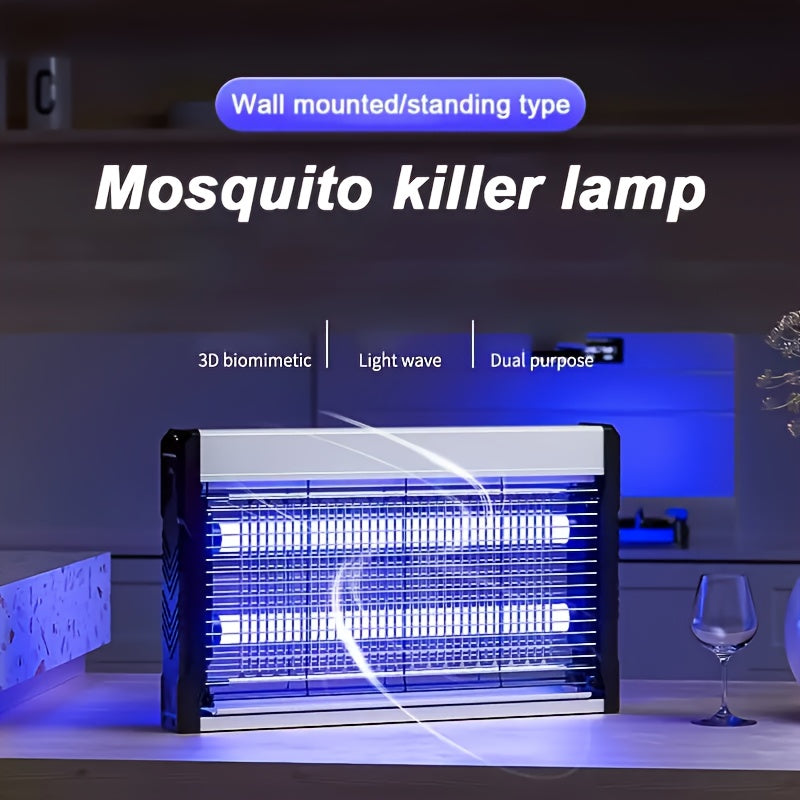 Electric Mosquito Killer Lamp Wall Mount Insect Repellent USB Powered for Indoor Use