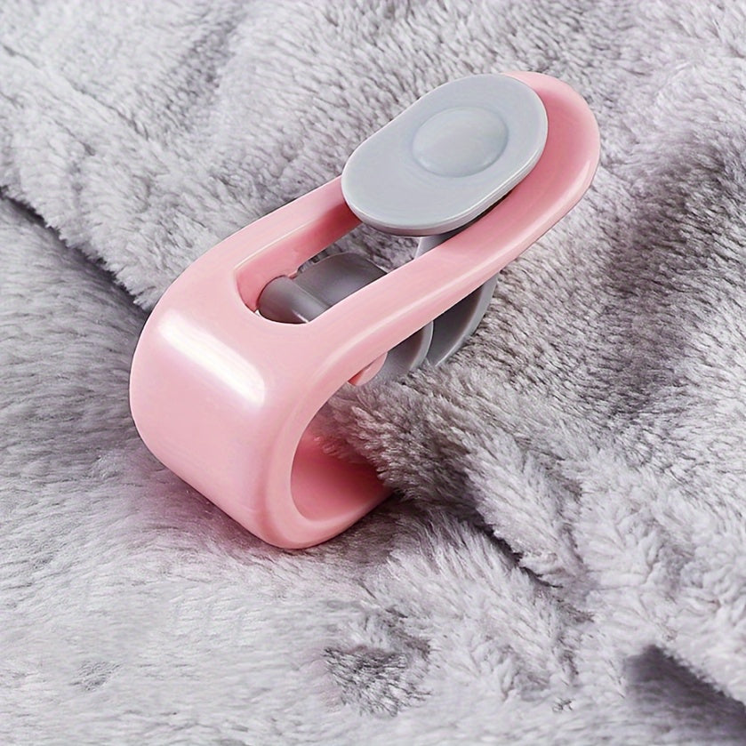 Set of 6 Bed Sheet Fasteners Non-Slip Duvet Clips for Bedding Maintenance