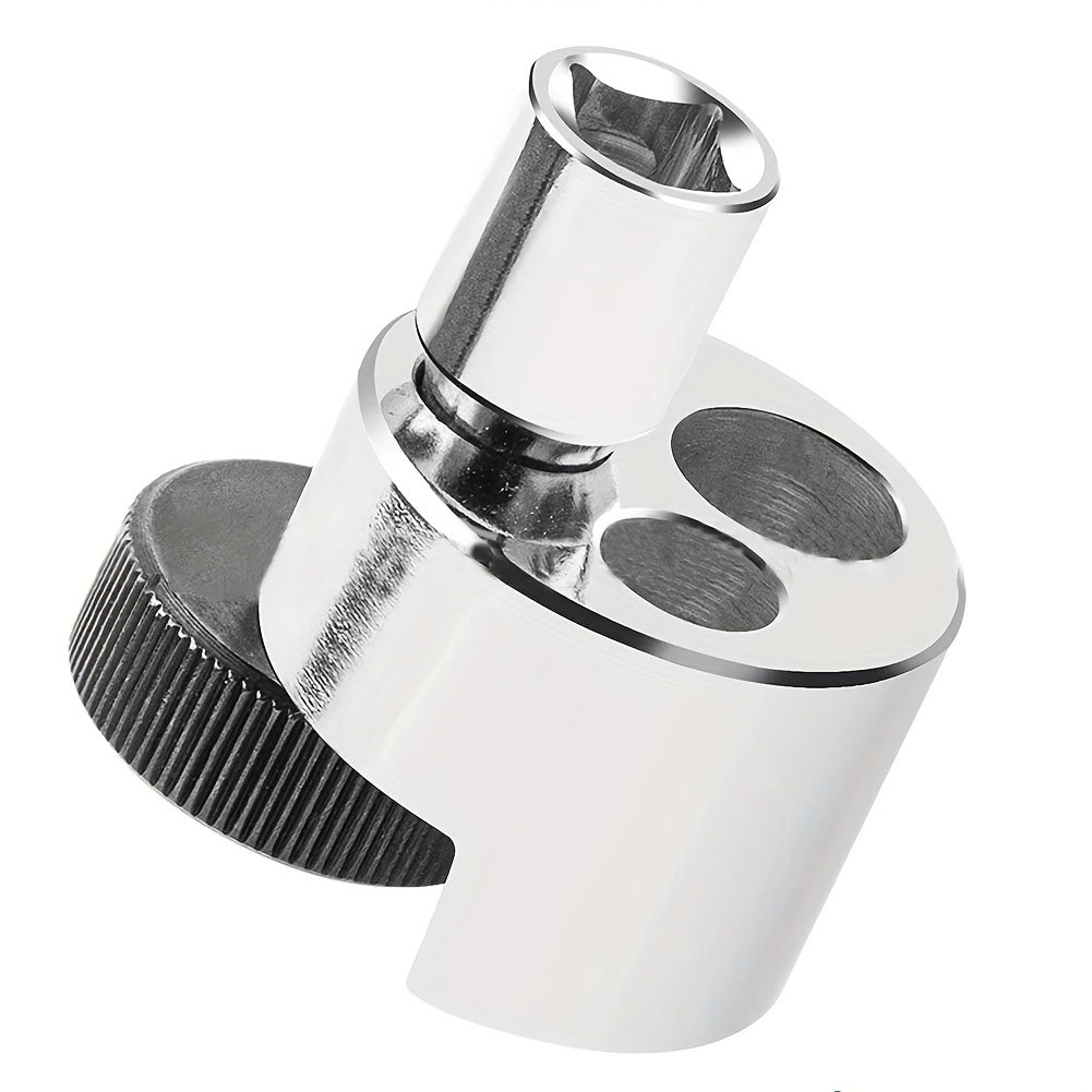 Heavy Duty Steel Bolt and Nut Extractor Tool, Adjustable 1/4” to 3/4” Drive Ratchet for Cars and Trucks