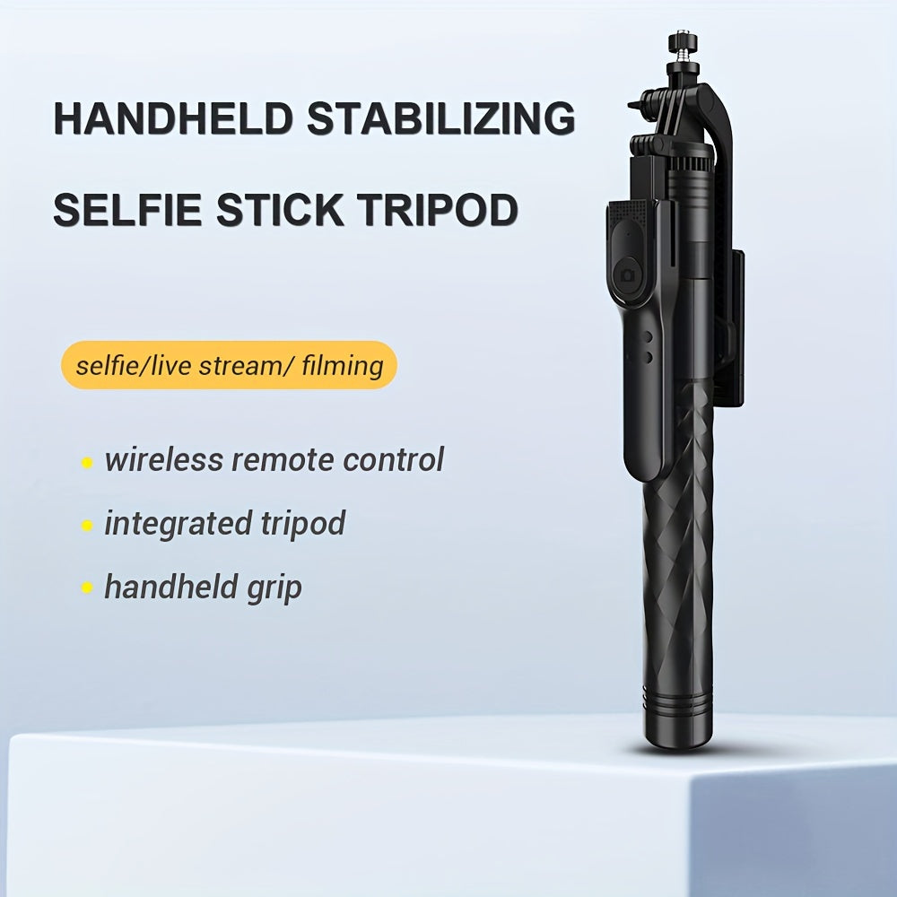 Wireless Smartphone Selfie Stick Tripod for Travel Selfies and Live Streaming