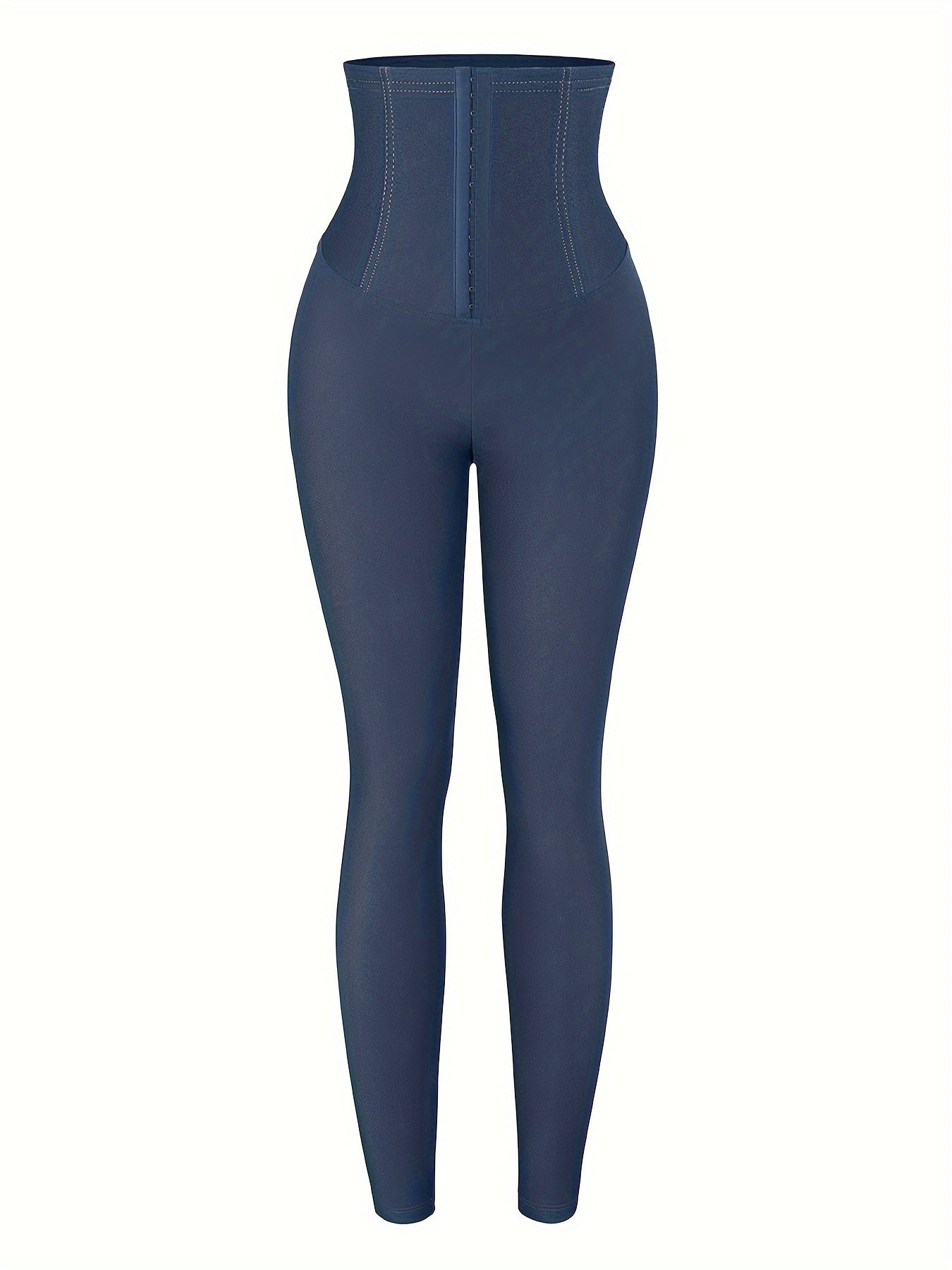 Women's High-Waist Shapewear Pants Tummy Control Butt Lifting Slimming Thigh Support