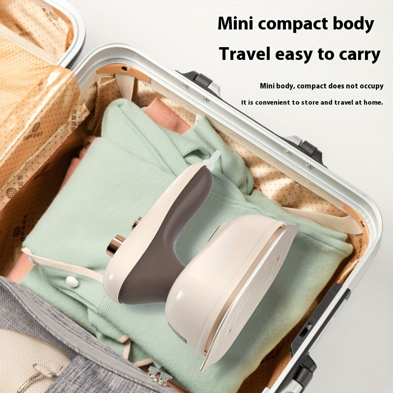 Portable Handheld Ironing Machine with Dual-Purpose Flat and Steam Iron 220V