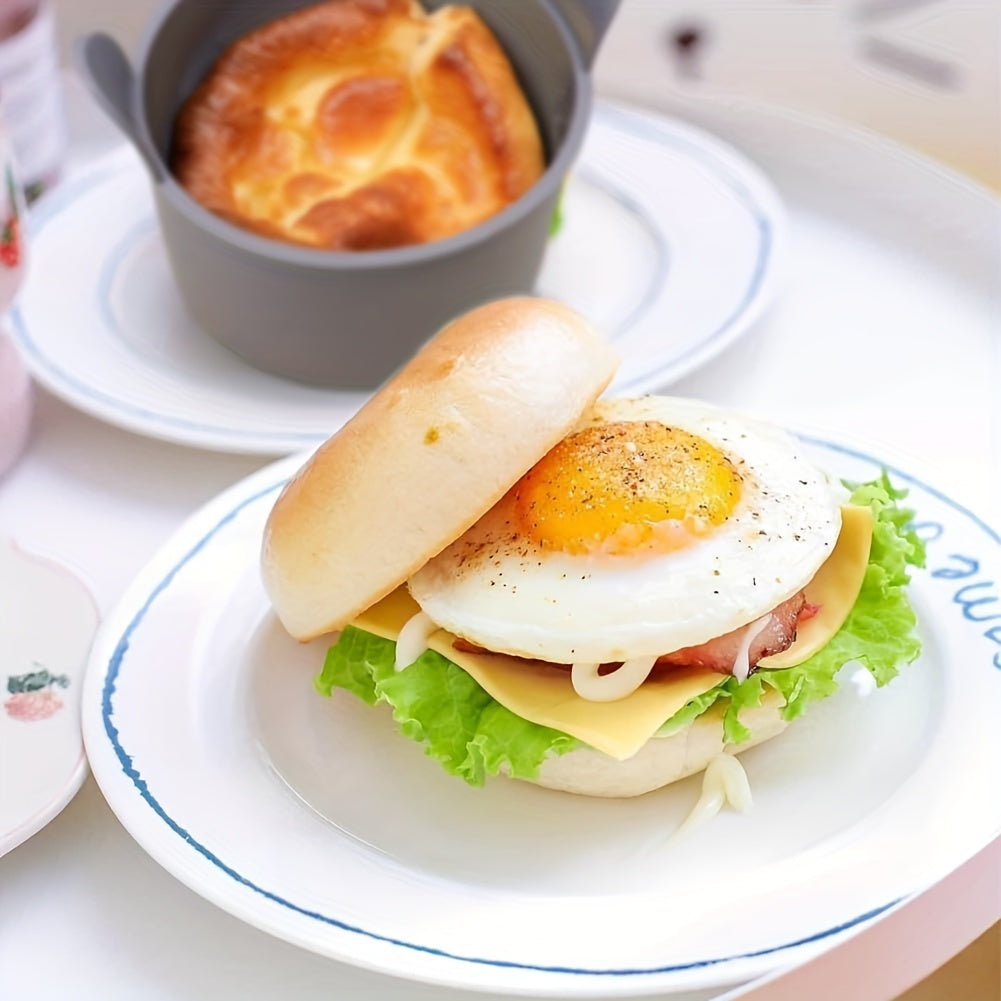 Non-Stick Silicone Egg Poaching Cups for Air Fryer, Easy Release, Heat-Resistant