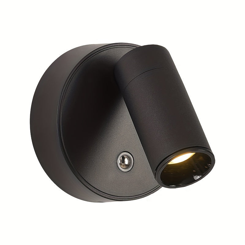 360° Rotating LED Night Light with Touch Control USB Rechargeable Magnetic Adjustable Brightness for Bedroom