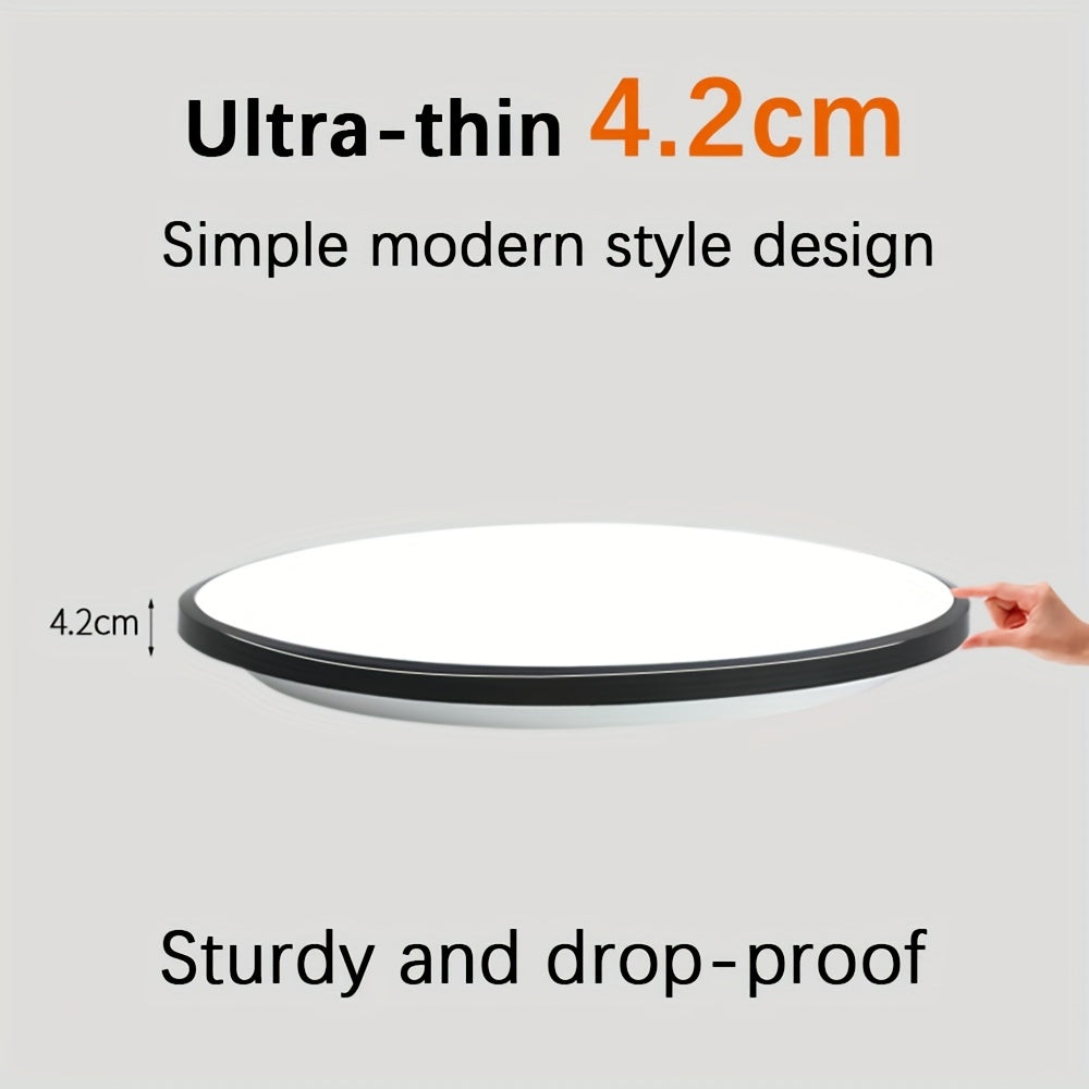 LED shift yoritgichi 18W, 27W va 36W o'lchamlarida mavjud, zamonaviy dizayn, yotoqxona, yashash xonasi, hammom va balkon uchun mos, ingichka ko'p rangli variantlarda keladi.