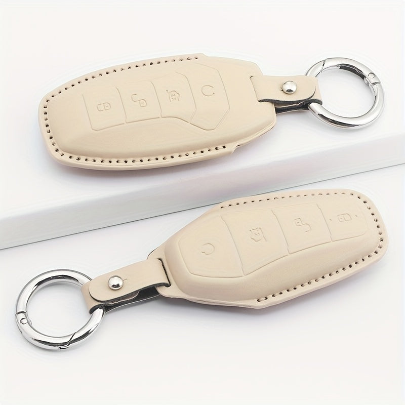 PU Leather Key Case for 25 Car Models Compatible with D9 Z9 Seagull