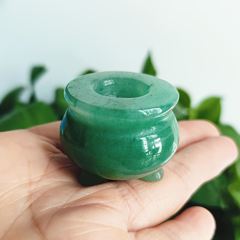 Натуральный подставка для благовоний из кварцевого кристалла с энергетическими камнями для домашнего декора