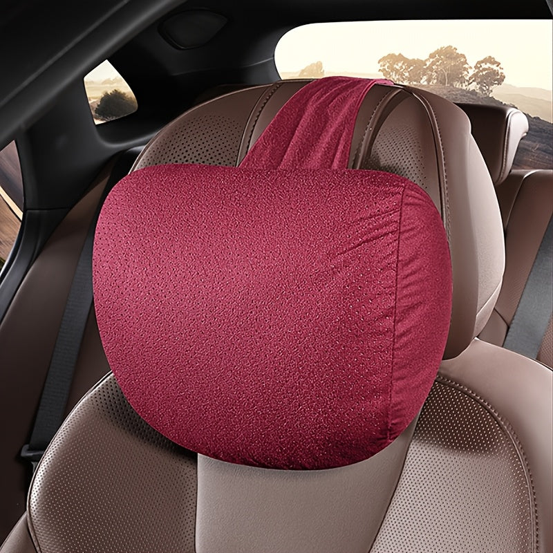 2pcs Soft Breathable Car Headrests Adjustable Neck Support Comfort Accessories