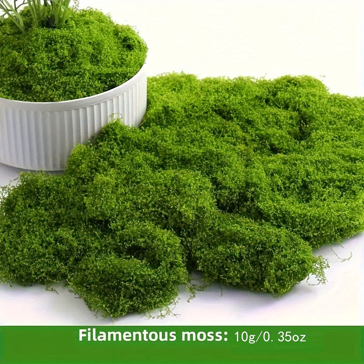 Artificial Green Moss for Home Decor Indoor Miniature Landscapes Potted Plants Terrariums