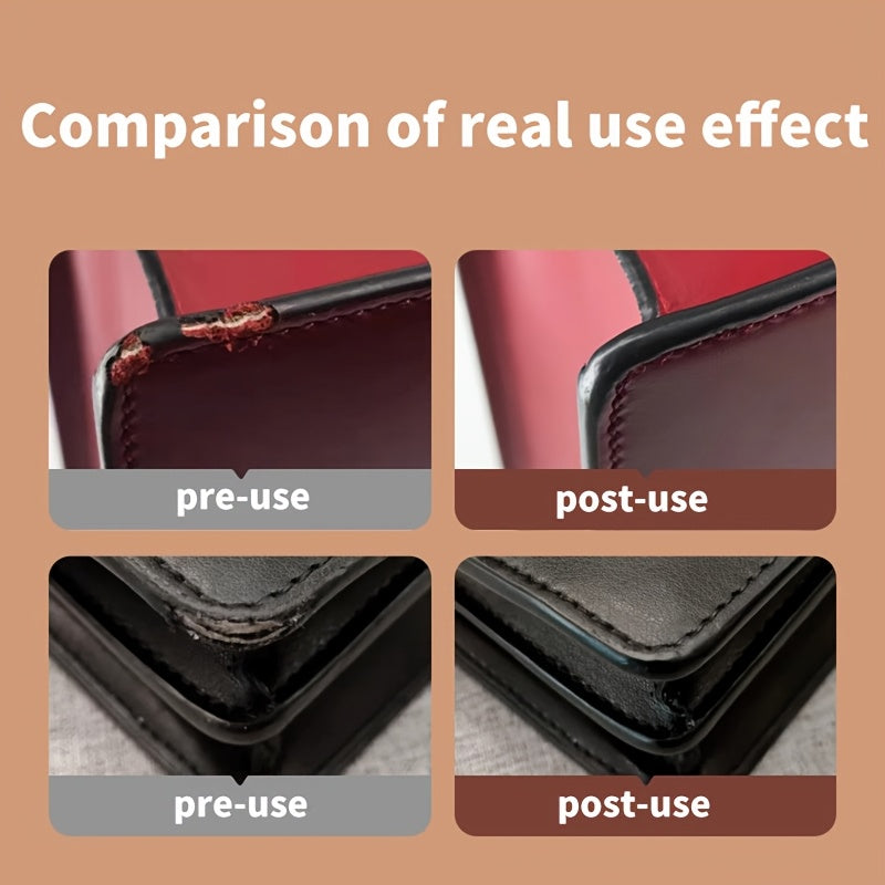 Leather Edge Oil for Repair and Color Restoration, 30g, Suitable for Bags Shoes and Leather Goods