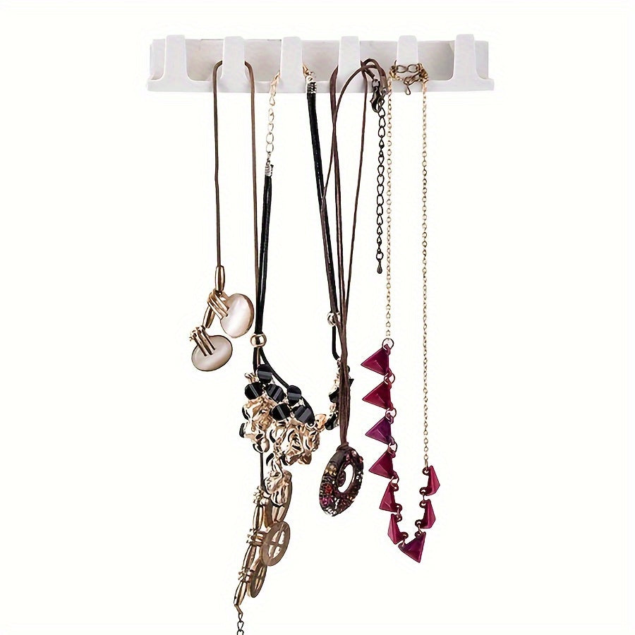 Conjunto de organizador de joyas de pared de 3 piezas con ganchos magnéticos para almacenamiento multiusos