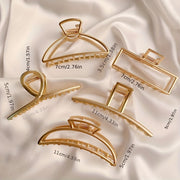 Women Metal Hair Claw Clip Durable Stylish Hair Accessory