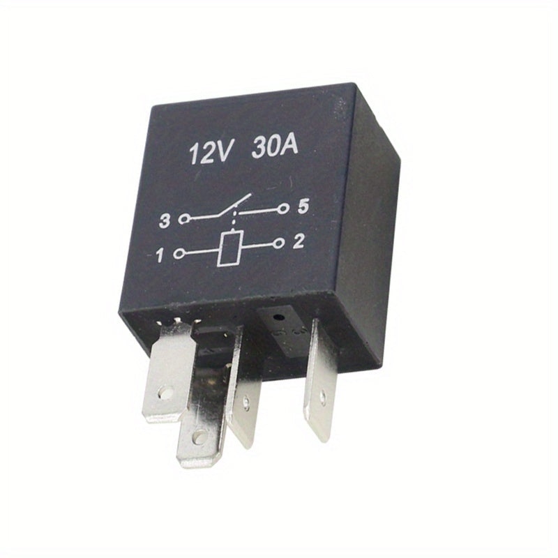 Universal 12V 30A Car Relay for High/Low Beams Air Conditioner Oil Pump