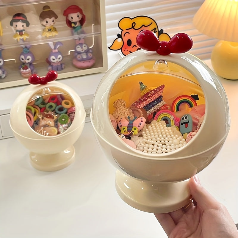 Organizador de joyería de plástico ligero para baño, bandas, clips y caja de almacenamiento de joyas