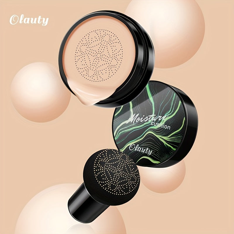 Женский увлажняющий тональный крем-кушон CC с эффектом осветления и корректором, натуральный финиш, 1 шт