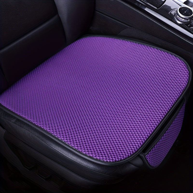 Barcha mavsumlar uchun massaj avtomobil o'rindig'i yostiqchasi - Yoqimsiz yopishqoq, chidamli kanvas qoplamasi