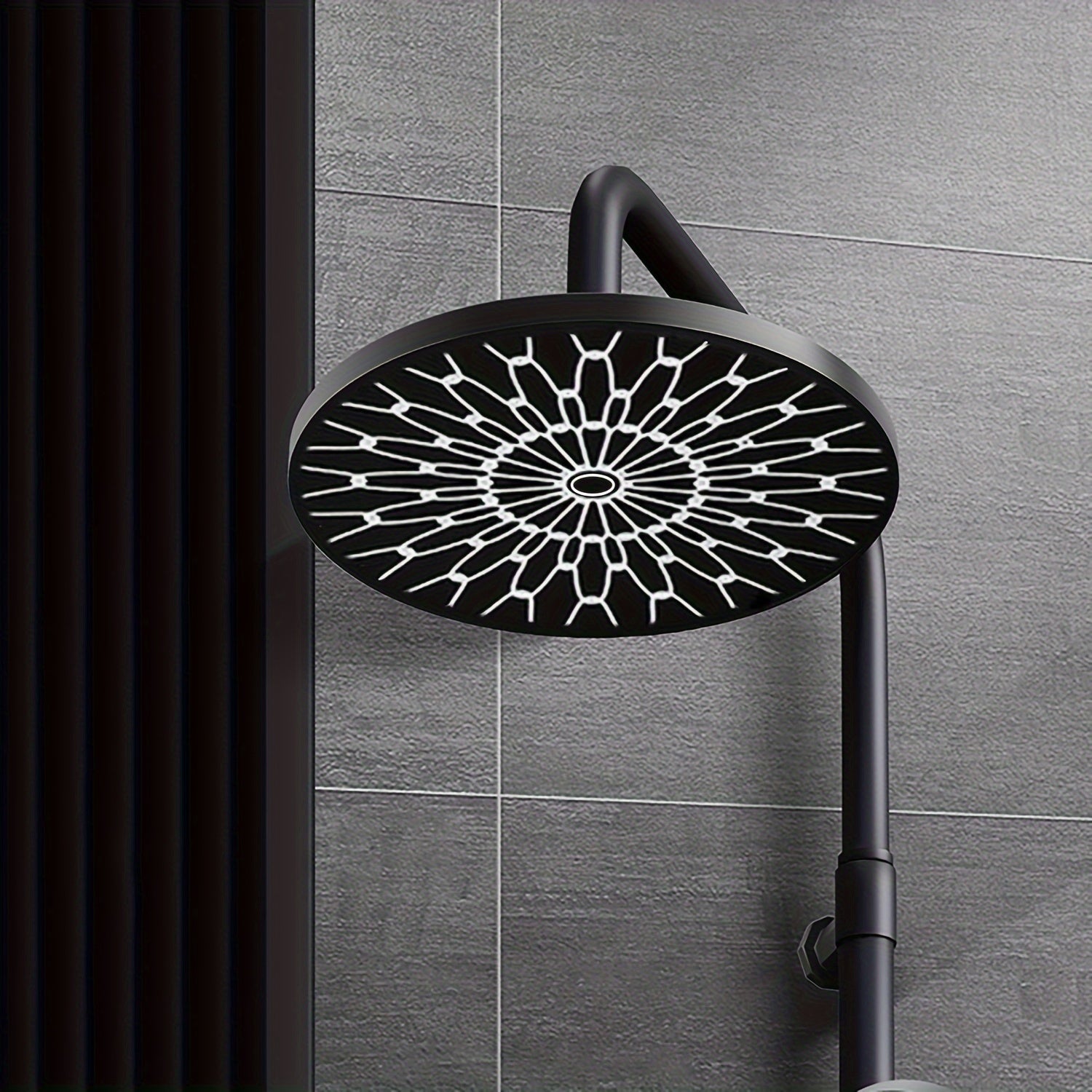 Stainless Steel 6-Inch High-Pressure Rain Shower Head for Hotel Bathrooms