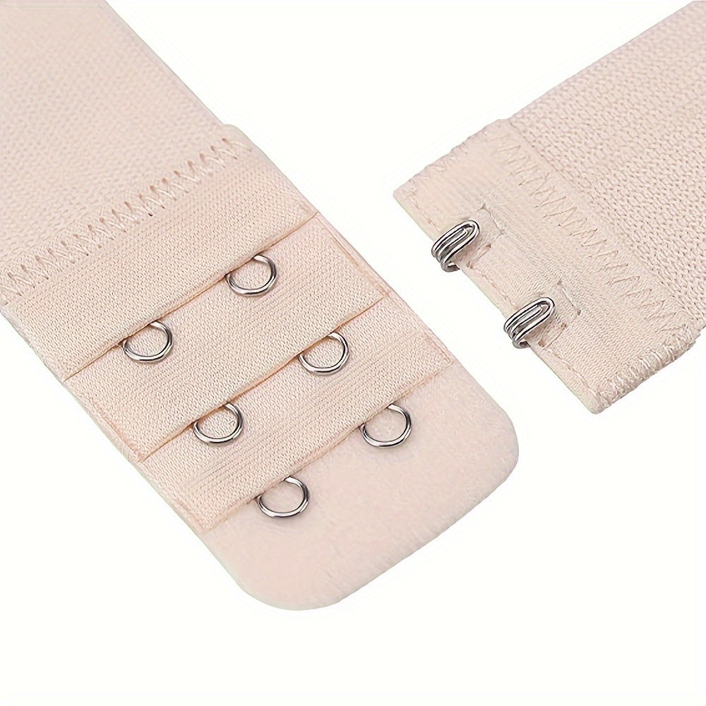 4 Pcs Bra Strap Extenders with 3 Hooks Adjustable Comfort for Women's Lingerie