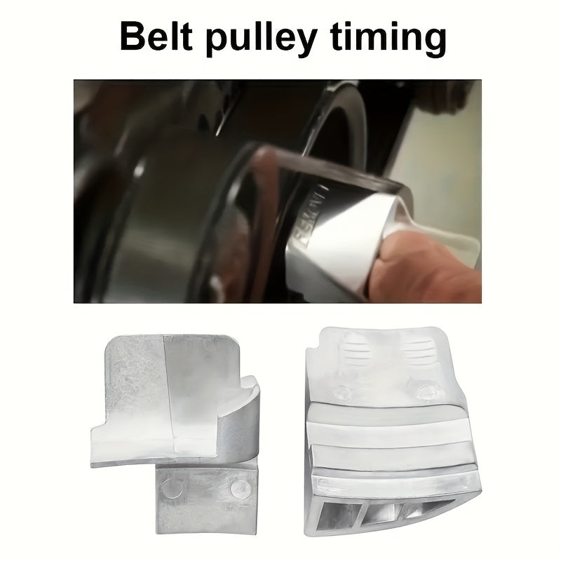 Kit de herramientas de 2 piezas para cinturón serpentino de metal, para automoción, extracción e instalación del tensor