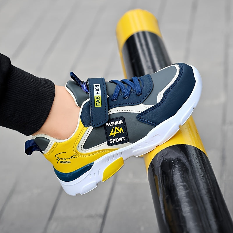 Детские дышащие массивные кроссовки для мальчиков и девочек для повседневных прогулок на свежем воздухе