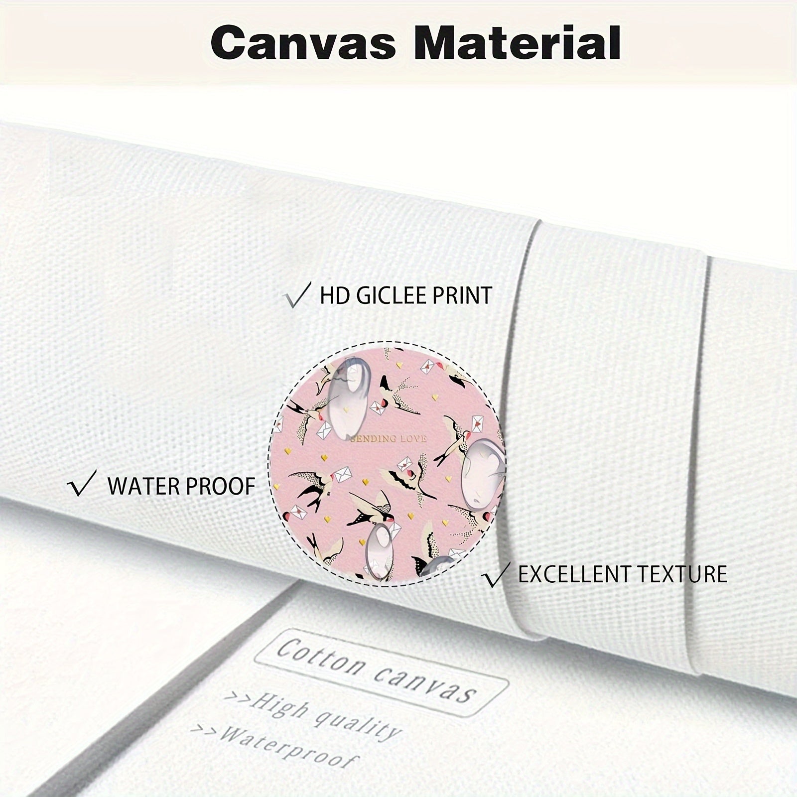 Bird-Inspired Love Greeting Card for Birthdays and Gratitude