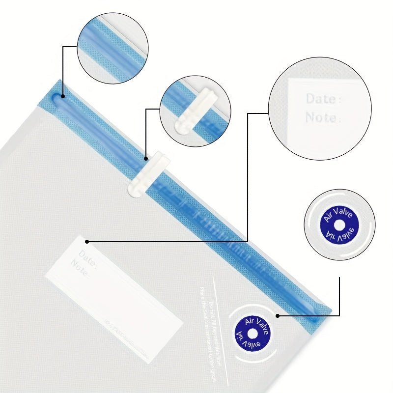 1 USB-заряжаемый электрический вакуумный запайщик и 5 вакуумных пакетов для хранения продуктов: 4 пакета размером 21 см x 22 см и 1 пакет размером 26 см x 34 см. Пакеты можно использовать повторно, они сохраняют продукты свежими дольше.