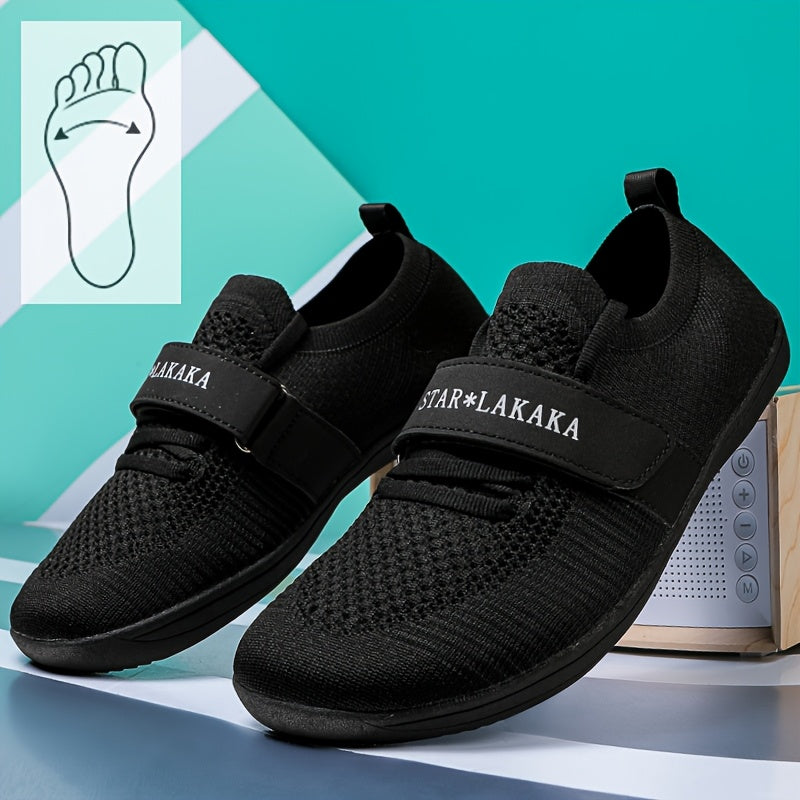 Unisex Barefoot Shoes Leather Minimalist Casual Walking Running Sneakers