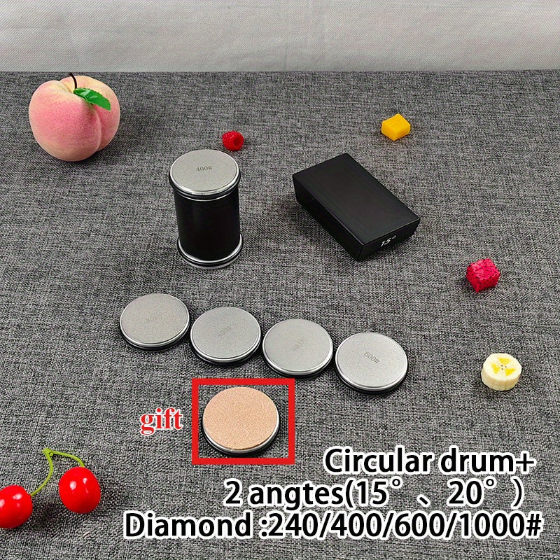 2025 yilda yangi portativ qo'lda ishlov beriladigan asbob, Diamond Magnetic Roll Sharpener, mavjud bo'ladi. Bu oshxona pichog'lari, tashqi kemping va yog'och ishlash uchun sozlanadigan qirqish asbobi bo'lib, bilan