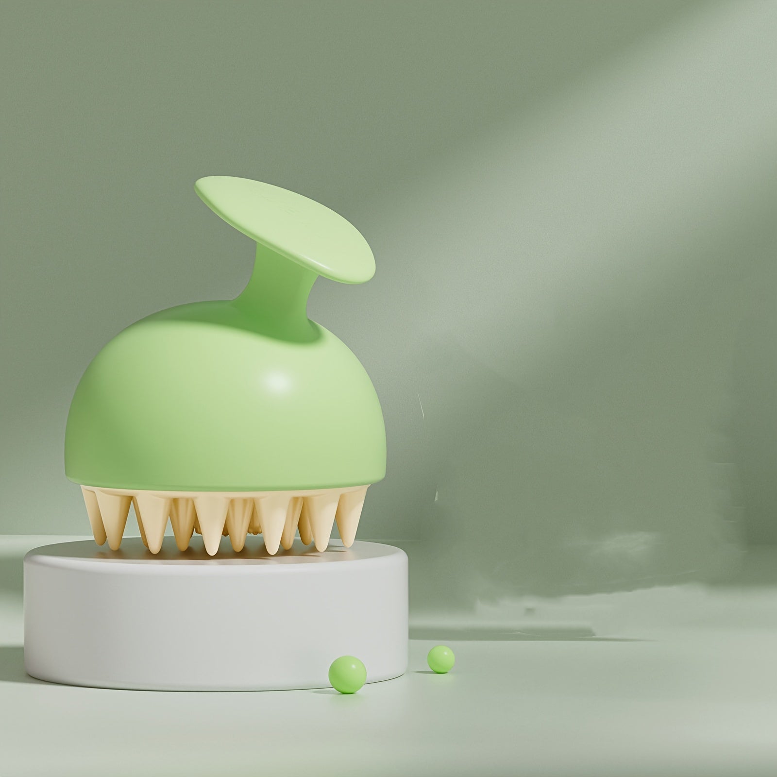 Ergonomic Scalp Massager and Shampoo Brush Detachable Easy-Clean Design