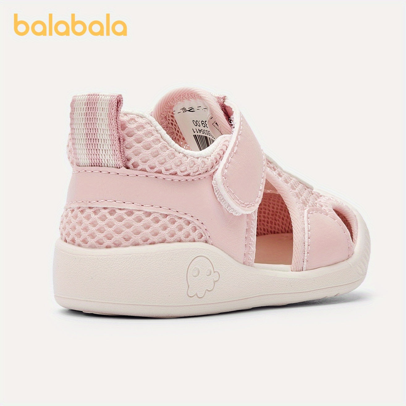 Toddler Girls Sandals with Bunny Theme Soft Rubber Sole Adjustable Strap Summer Beach Casual