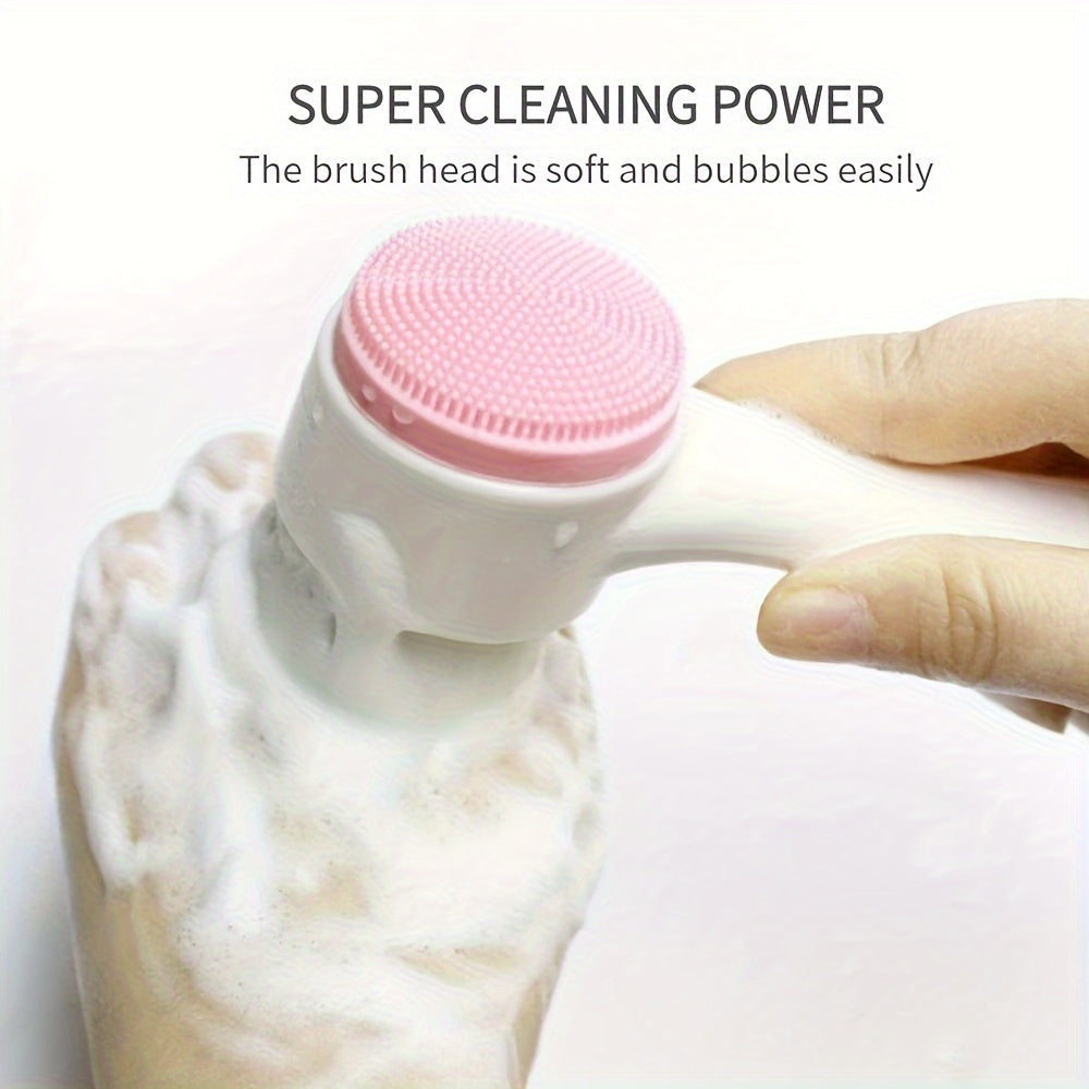 6-to'plamli gippoallergik silikon yuz parvarishi to'plami, maskara cho'tkasi va boshband bilan