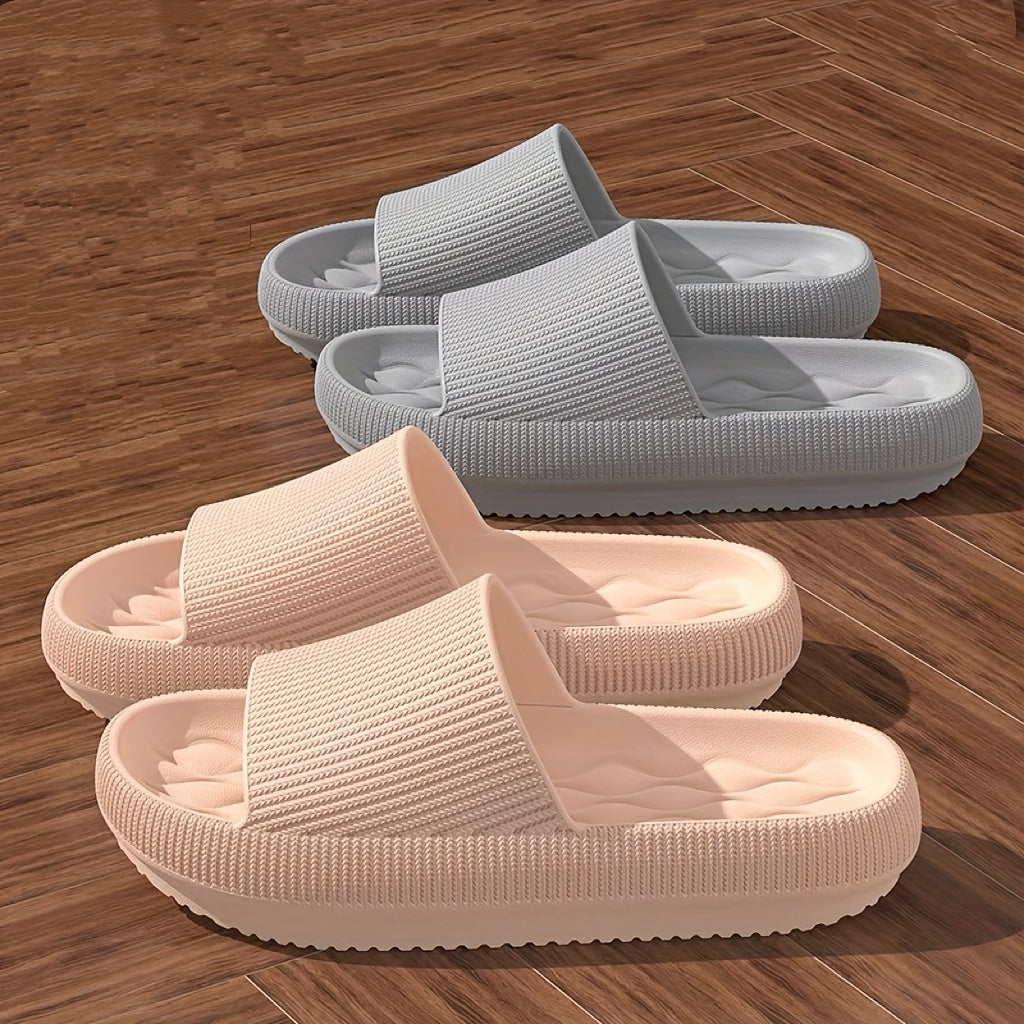 Men Women Soft Sole Platform Slip On Sandals Non-Slip Indoor Outdoor Slides