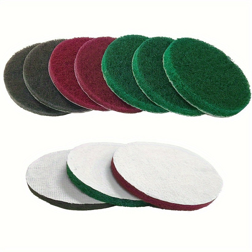 Set of 27 Power Scrubber Pads Drill Brush Attachments for Kitchen Bathroom Grout