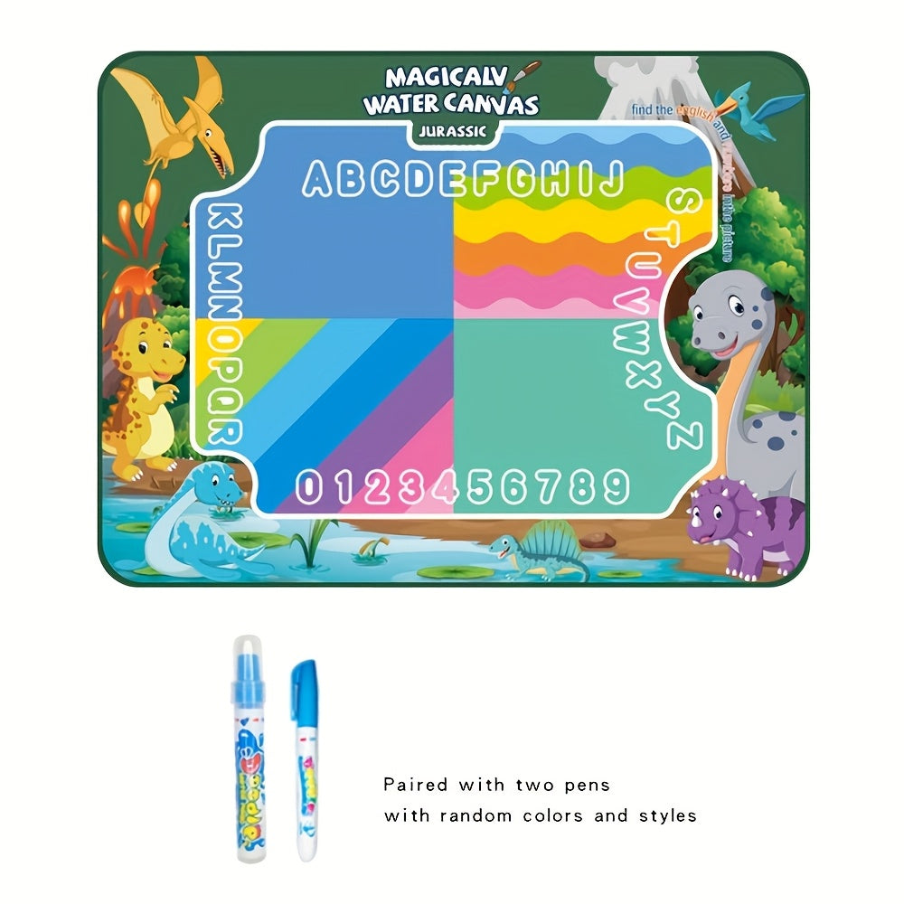 Alfombra mágica reutilizable para niños, para arte con agua sin ensuciar, juego educativo para edades de 3 a 6 años