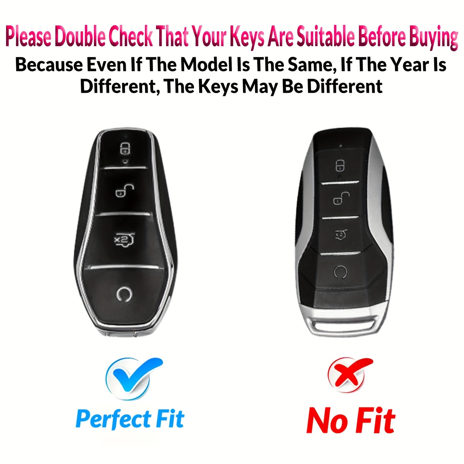 TPU Key Fob Cover for EV Car Key Protector for Song Plus, Atto 3, Han EV