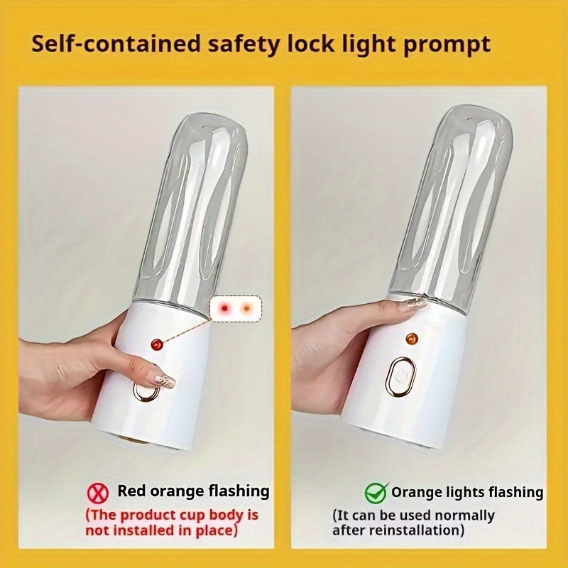 Portable Electric Juicer and Blender Set with Cups, Coffee Grinder, Food Processor