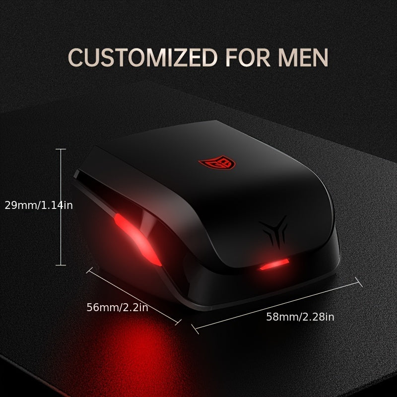 Auriculares inalámbricos con cancelación de ruido para juegos con control táctil y batería recargable