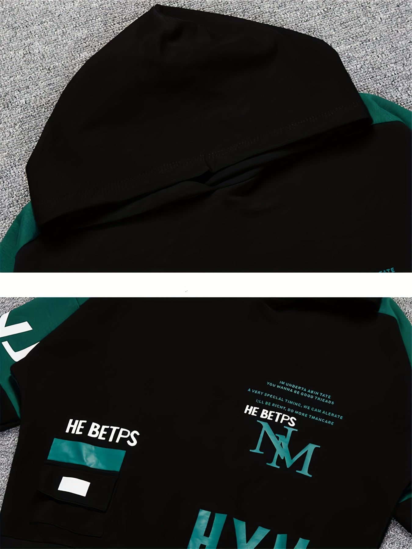 Детский комплект худи для мальчиков осень 2024 хлопковая смесь уличная одежда повседневная спортивная