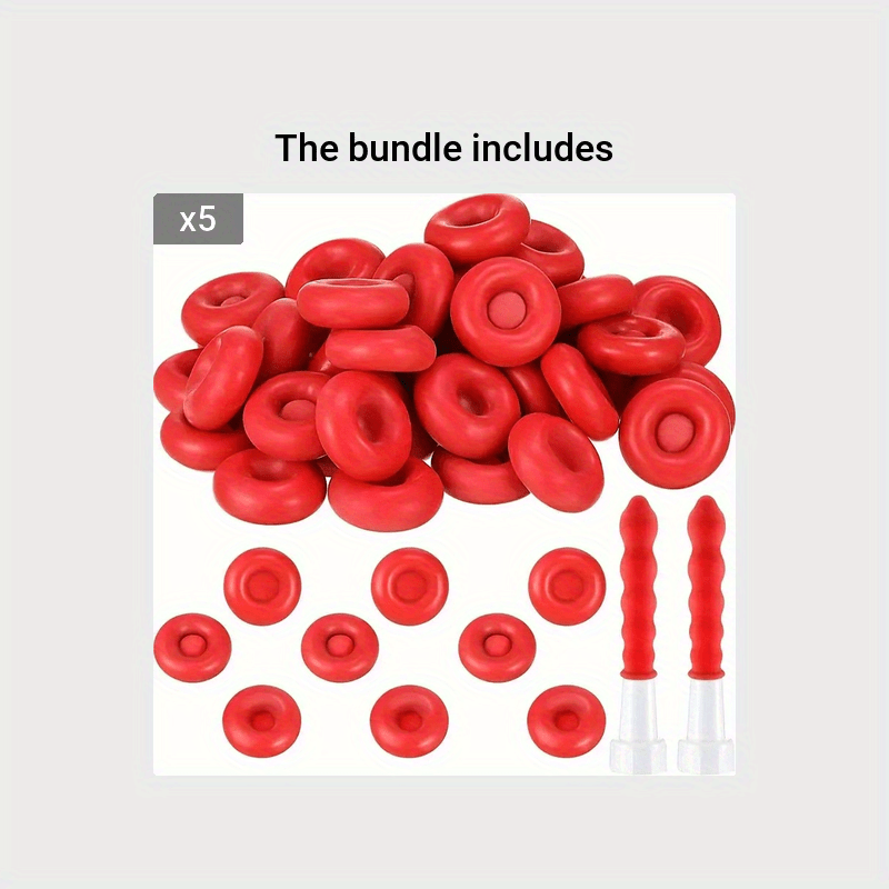 15pcs Red Caulk Cap Set Finishing Tool Sealing Tube Covers