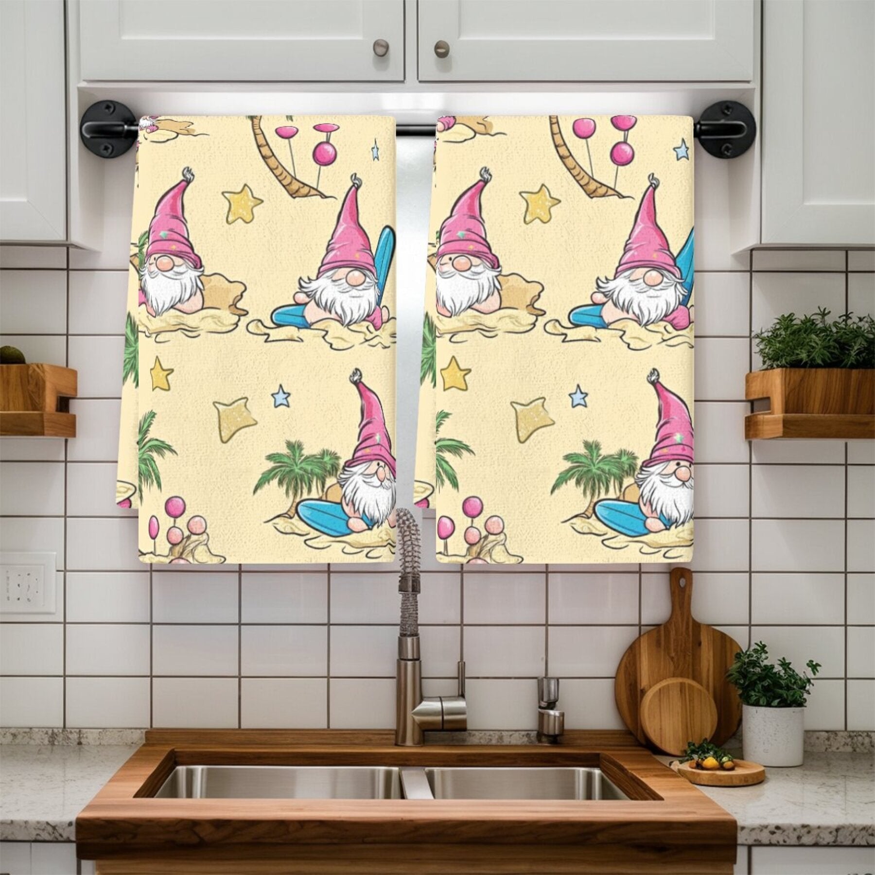 Two Pieces Scouring Pad Dish Cloths for Cleaning and Scrubbing