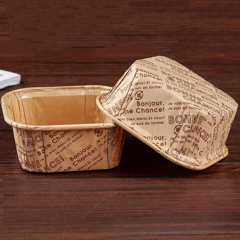 Set of 50 Colorful Foil Cupcake Liners with Lids, Oil-Proof Muffin Cups for Baking