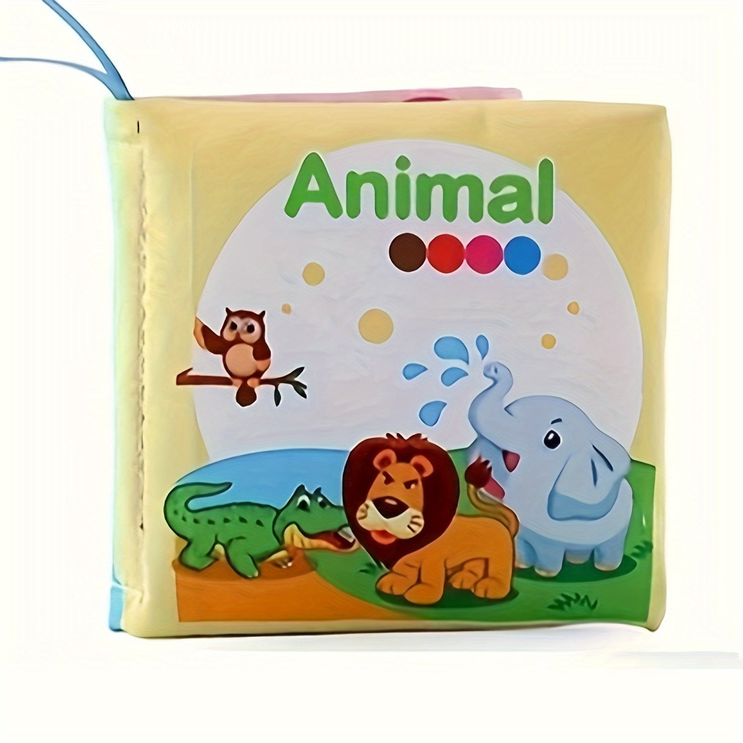 Baby Cloth Book for Infants 0+ with Animal, Transportation, Fruit, Ocean Themes