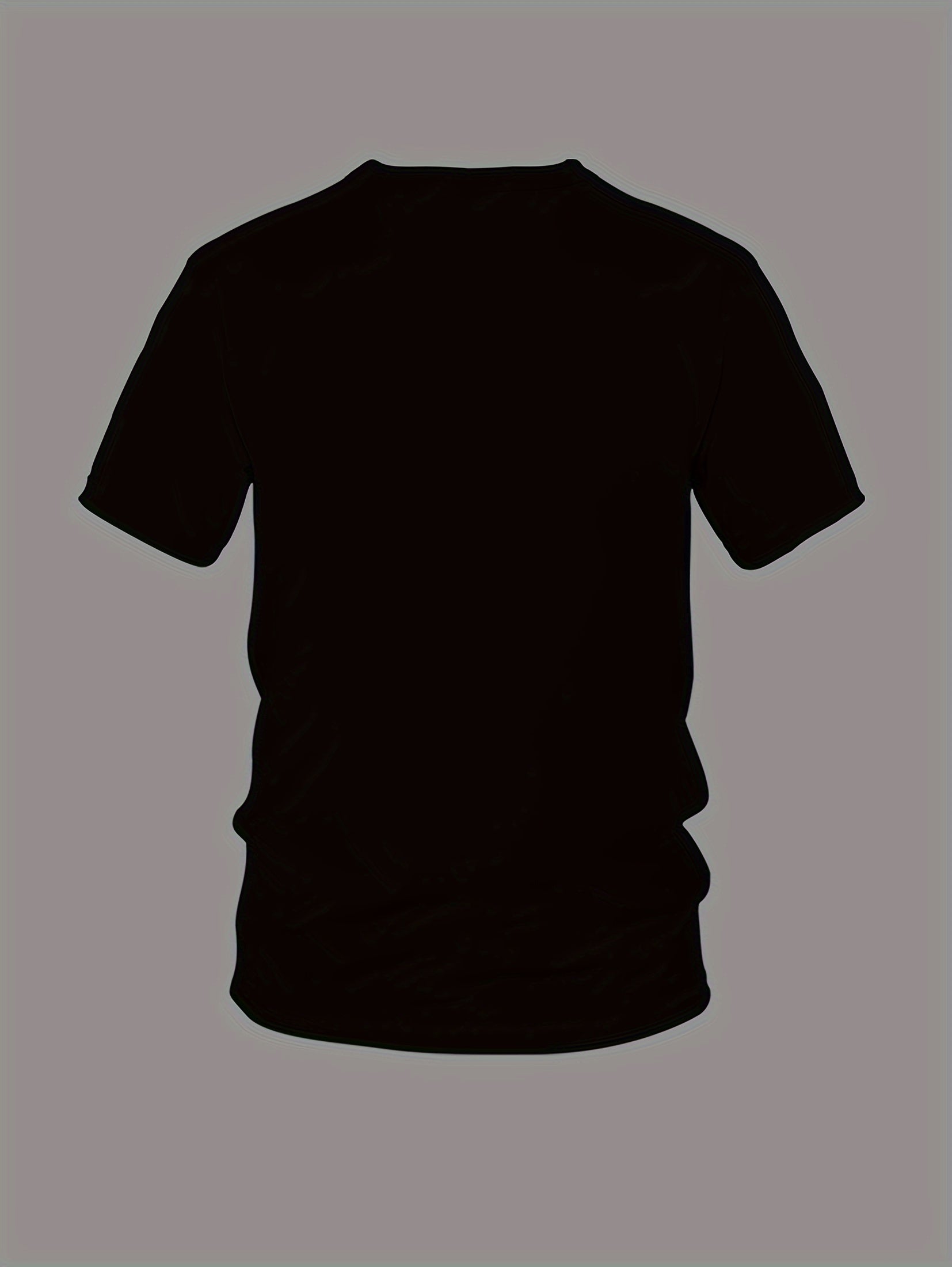 Big & Tall Men's Athletic Wear Set Short-Sleeve T-Shirt and Long Pants Summer Fall Polyester