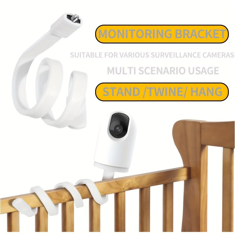 Soporte de montaje para cámara para cámaras con tornillo de 1/4 pulgada, soporte flexible para monitor