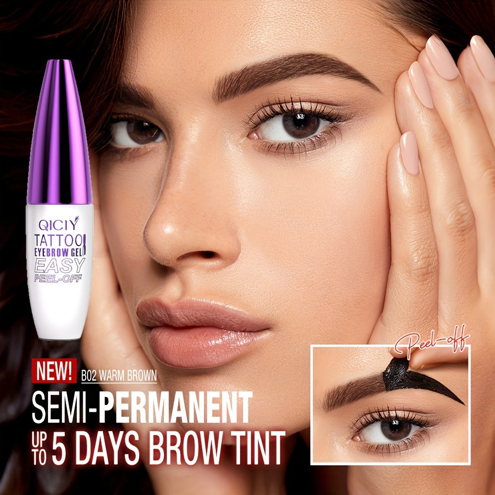 Women's Eyebrow Gel Tint Waterproof Semi-Permanent Transfer-Proof