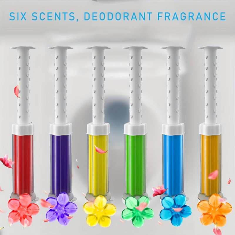 Гель для туалета в форме штампа - 1 упаковка, ароматизированное средство для уборки в ванной, туалете и для домашней уборки, освежитель воздуха для унитаза