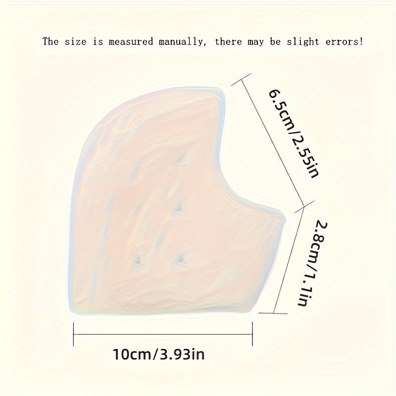 Unisex Gel Heel Cushion Sleeves for Cracked Heels Callus Removal