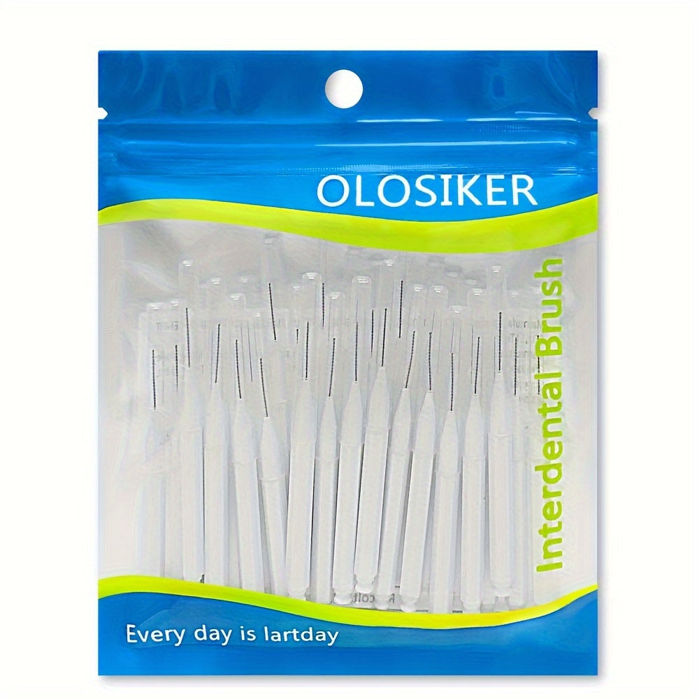 30 Pieces Interdental Brushes Deep Cleaning Dental Picks for Adults
