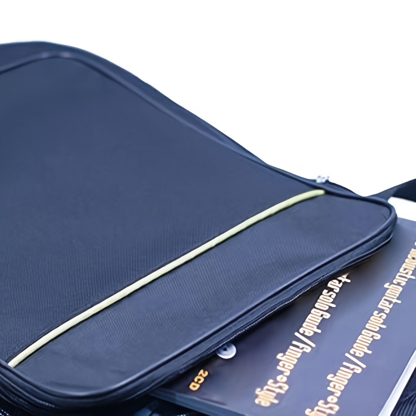 Estuche impermeable negro para guitarra eléctrica de 39 pulgadas con correas dobles para el hombro