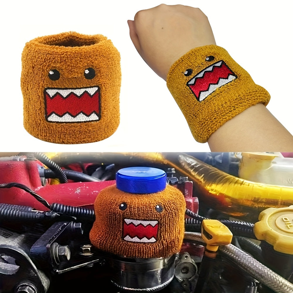 Universal Nylon Car Handbrake and Clutch Fluid Reservoir Cover Durable Easy Install